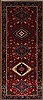 Karajeh Blue Runner Hand Knotted 27 X 61  Area Rug 250-26231 Thumb 0