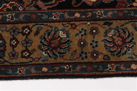Tabriz Beige Runner Hand Knotted 27 X 60 Area Rug 250-26232 Image 2