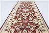 Pishavar Beige Runner Hand Knotted 20 X 56  Area Rug 250-26236 Thumb 3