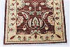 Pishavar Beige Runner Hand Knotted 20 X 56  Area Rug 250-26236 Thumb 6