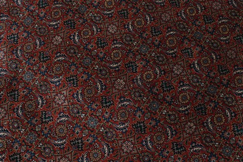 Herati Beige Round Hand Knotted 80 X 80 Area Rug 250-26237 Image 4