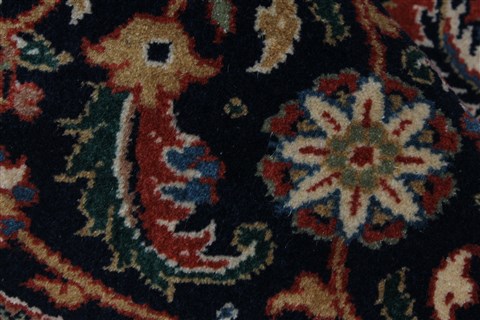 Herati Beige Round Hand Knotted 80 X 80 Area Rug 250-26237 Image 7
