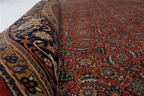 Herati Beige Round Hand Knotted 80 X 80 Area Rug 250-26237 Image 9