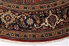 Herati Beige Round Hand Knotted 80 X 80 Area Rug 250-26237 Thumb 3