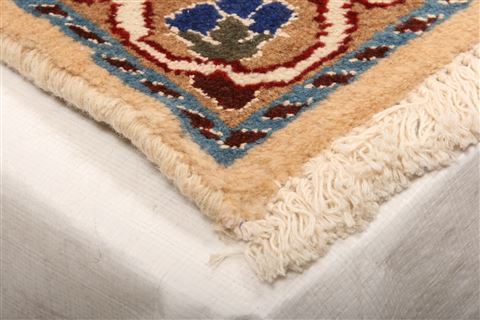 Nain Green Hand Knotted 110 X 28 Area Rug 100-26238 Image 1