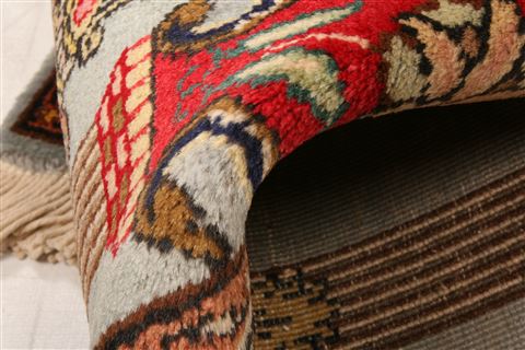 Tabriz Multicolor Hand Knotted 20 X 30 Area Rug 100-26239 Image 3