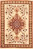 Tabriz Beige Hand Knotted 19 X 28 Area Rug 253-26244 Thumb 0