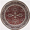 Kashmar Beige Round Hand Knotted 83 X 83  Area Rug 250-26245 Thumb 0