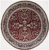 Kashmar Beige Round Hand Knotted 83 X 83 Area Rug 250-26245 Thumb 0