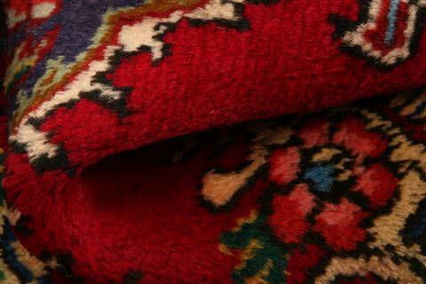 Tabriz Red Hand Knotted 111 X 29 Area Rug 253-26247 Image 3