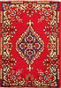 Tabriz Red Hand Knotted 111 X 29  Area Rug 253-26247 Thumb 0
