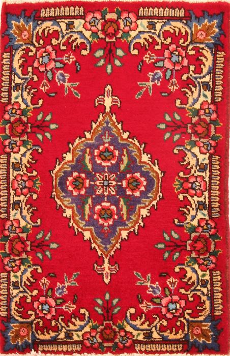 Pishavar Red Hand Knotted 19 X 211 Area Rug 100-26248 Image 0