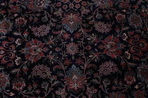 Kashmar Purple Round Hand Knotted 80 X 81 Area Rug 250-26250 Image 4