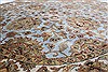 Kashan Beige Round Hand Knotted 80 X 80 Area Rug 250-26251 Thumb 2