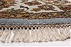 Kashan Beige Round Hand Knotted 80 X 80 Area Rug 250-26251 Thumb 5