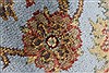 Kashan Beige Round Hand Knotted 80 X 80 Area Rug 250-26251 Thumb 7
