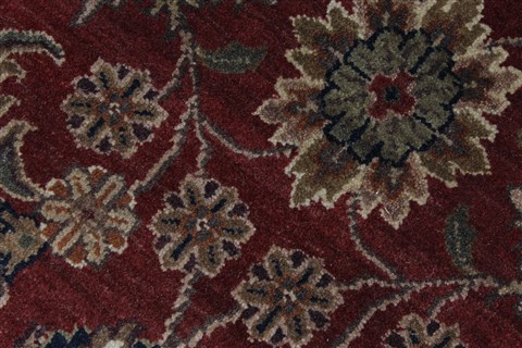 Kashmar Beige Round Hand Knotted 81 X 81 Area Rug 250-26252 Image 8
