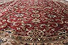 Kashmar Beige Round Hand Knotted 81 X 81  Area Rug 250-26252 Thumb 3