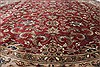 Kashmar Beige Round Hand Knotted 81 X 81 Area Rug 250-26252 Thumb 3