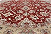 Chobi Beige Round Hand Knotted 711 X 711  Area Rug 250-26253 Thumb 2