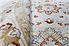 Chobi Beige Round Hand Knotted 82 X 83 Area Rug 250-26255 Thumb 1