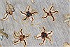 Chobi Beige Round Hand Knotted 82 X 83 Area Rug 250-26255 Thumb 7