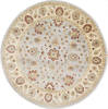 Chobi Beige Round Hand Knotted 82 X 83  Area Rug 250-26255 Thumb 0