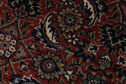 Herati Green Round Hand Knotted 80 X 80 Area Rug 250-26256 Image 6