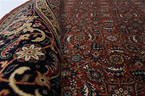 Herati Green Round Hand Knotted 80 X 80 Area Rug 250-26256 Image 9