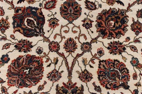 Tabriz Blue Round Hand Knotted 710 X 710 Area Rug 250-26257 Image 5