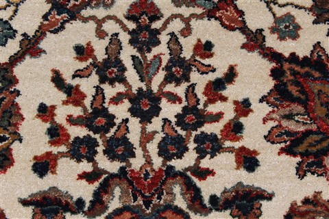 Tabriz Blue Round Hand Knotted 710 X 710 Area Rug 250-26257 Image 7