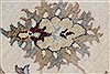 Pishavar Beige Round Hand Knotted 80 X 81 Area Rug 250-26258 Thumb 6