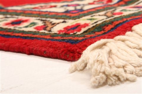 Tabriz Red Hand Knotted 110 X 210 Area Rug 100-26259 Image 5