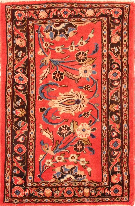 Mehravan Red Hand Knotted 20 X 211 Area Rug 253-26261 Image 0