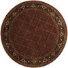 Herati Beige Round Hand Knotted 82 X 82  Area Rug 250-26262 Thumb 0