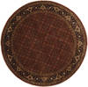 Herati Beige Round Hand Knotted 82 X 82  Area Rug 250-26262 Thumb 0