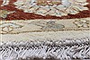 Chobi Beige Round Hand Knotted 81 X 82 Area Rug 250-26263 Thumb 5
