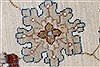 Chobi Beige Round Hand Knotted 81 X 82  Area Rug 250-26263 Thumb 7