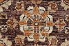 Chobi Beige Round Hand Knotted 80 X 81  Area Rug 250-26264 Thumb 6