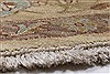 Chobi Beige Round Hand Knotted 710 X 711 Area Rug 250-26266 Thumb 5