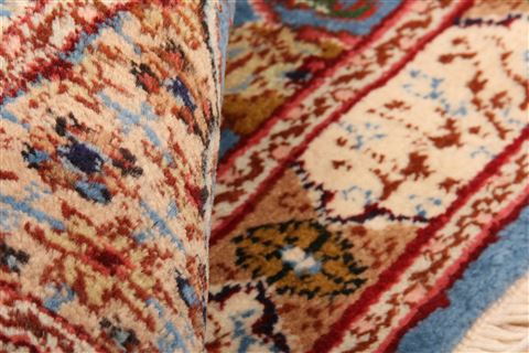 Tabriz Blue Hand Knotted 19 X 211 Area Rug 253-26267 Image 3