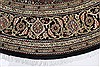 Tabriz Brown Round Hand Knotted 67 X 67  Area Rug 250-26269 Thumb 3