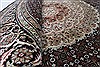 Tabriz Brown Round Hand Knotted 67 X 67  Area Rug 250-26269 Thumb 9