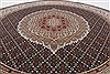 Mahi Beige Round Hand Knotted 69 X 69  Area Rug 250-26271 Thumb 2