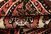 Hamedan Red Square Hand Knotted 18 X 26 Area Rug 253-26275 Thumb 4