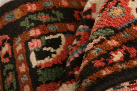 Hamedan Red Hand Knotted 14 X 20 Area Rug 253-26276 Image 3