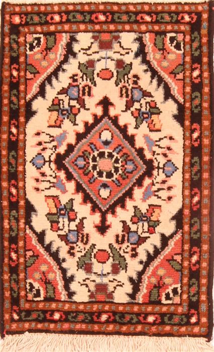 Hamedan Red Hand Knotted 14 X 20 Area Rug 253-26276 Image 0