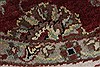 Kashan Beige Round Hand Knotted 610 X 610  Area Rug 250-26277 Thumb 8