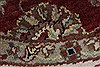 Kashan Beige Round Hand Knotted 610 X 610 Area Rug 250-26277 Thumb 8