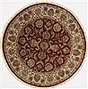 Kashan Beige Round Hand Knotted 610 X 610  Area Rug 250-26277 Thumb 0